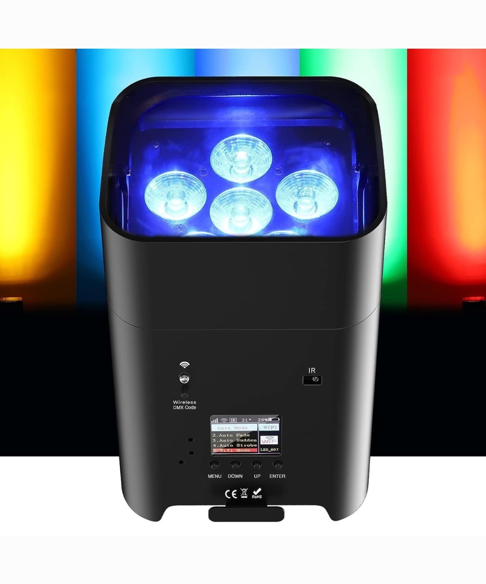 LED Uplighs: par cans, wall-washing strip light / bars