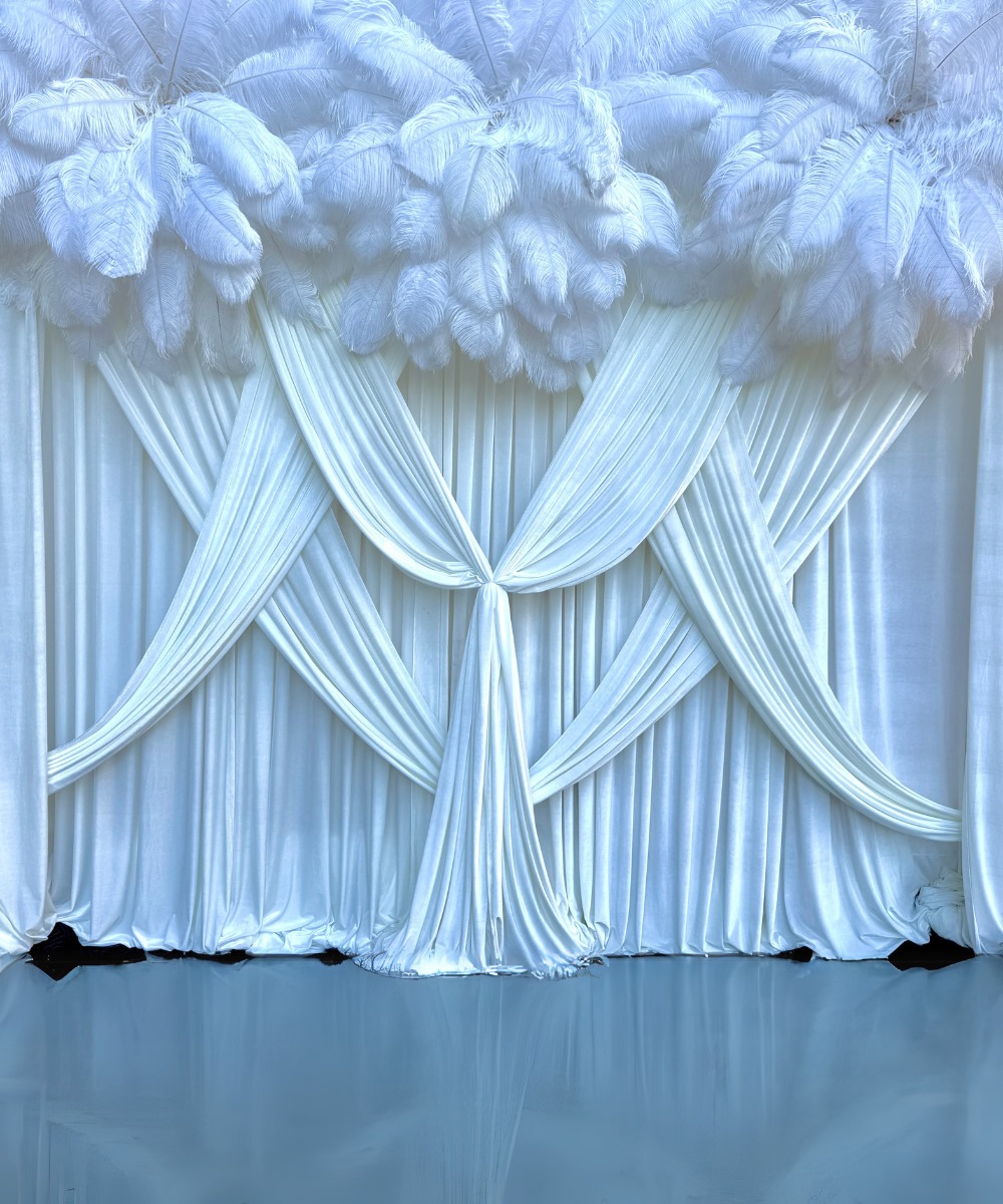 Backdrops, room and ceiling draping