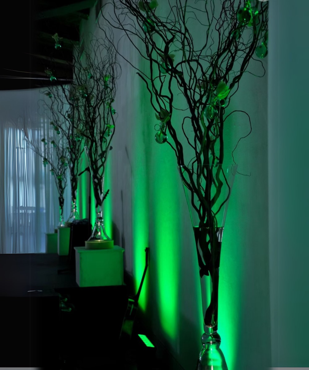LED Uplighs: par cans, wall-washing strip light / bars